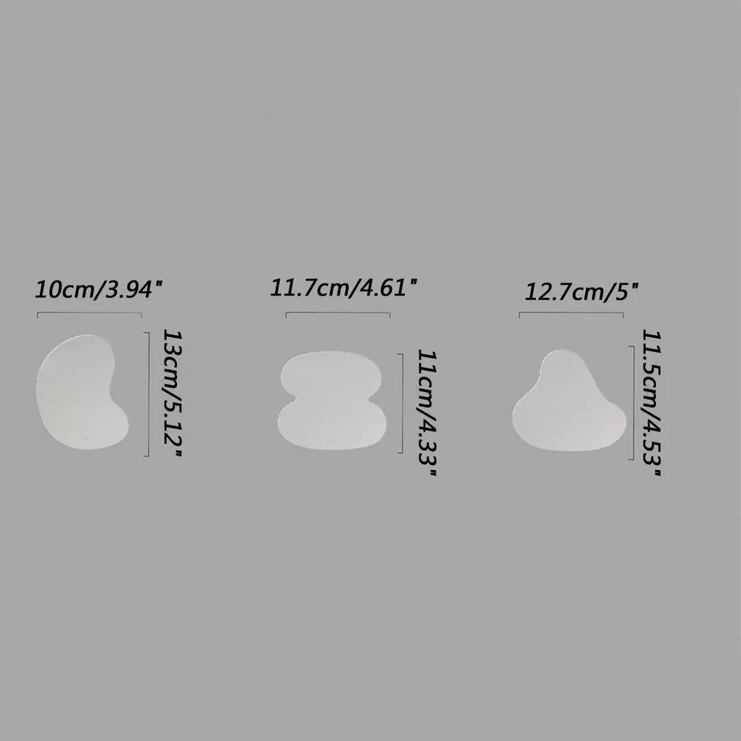 3 Pcs Acrylic Coasters Drink
