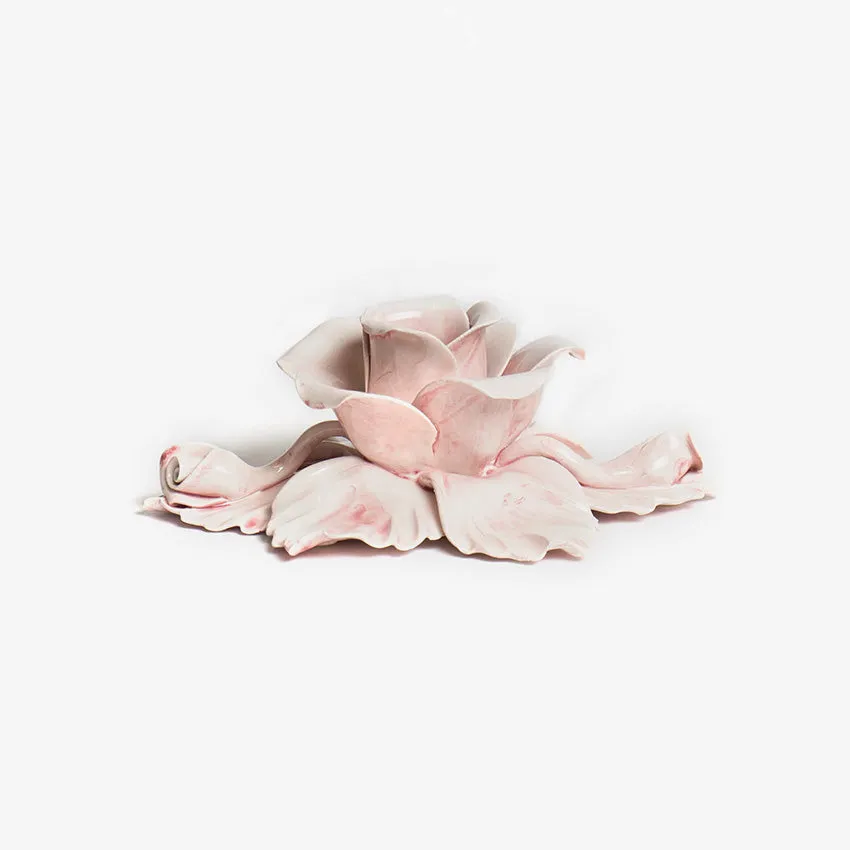 Bitossi Home | Rose Candleholder