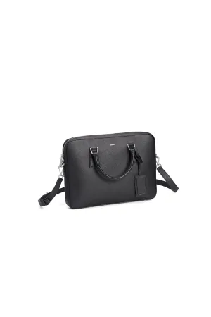 Briefcase en cuir format slim