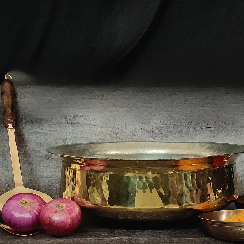 Buy Handmade Brass Cookware Combo | Artisan Craftsmanship for Your Kitchen