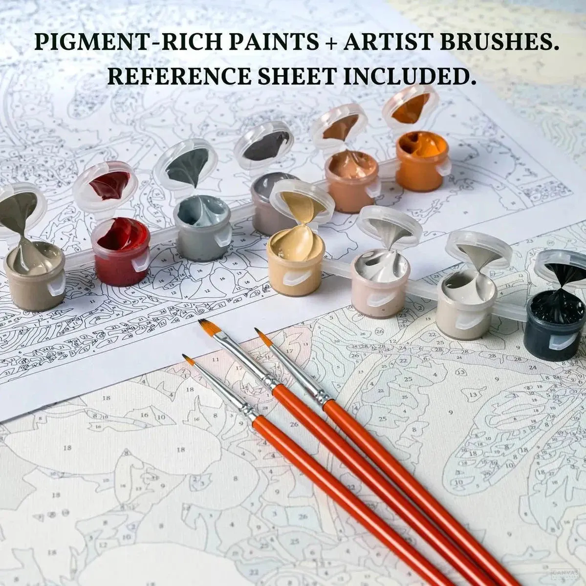 Eagle's Perch - Paint by Numbers