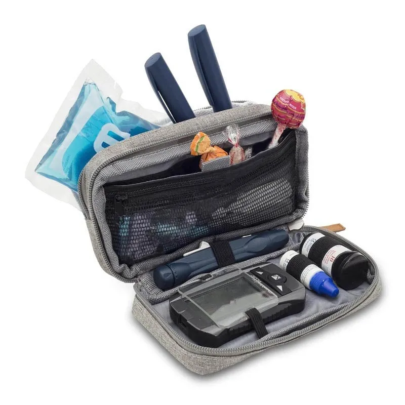 Elite DIABETICS Isothermal Bag for Diabetic’s Kit - Grey