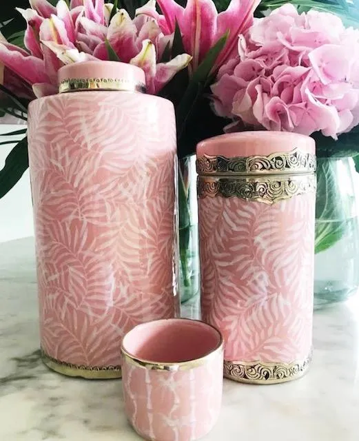 Faintly Fern in Blush by Bowerbird