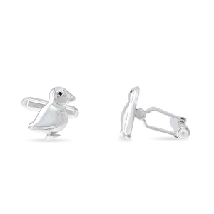 George the Puffin Cufflinks