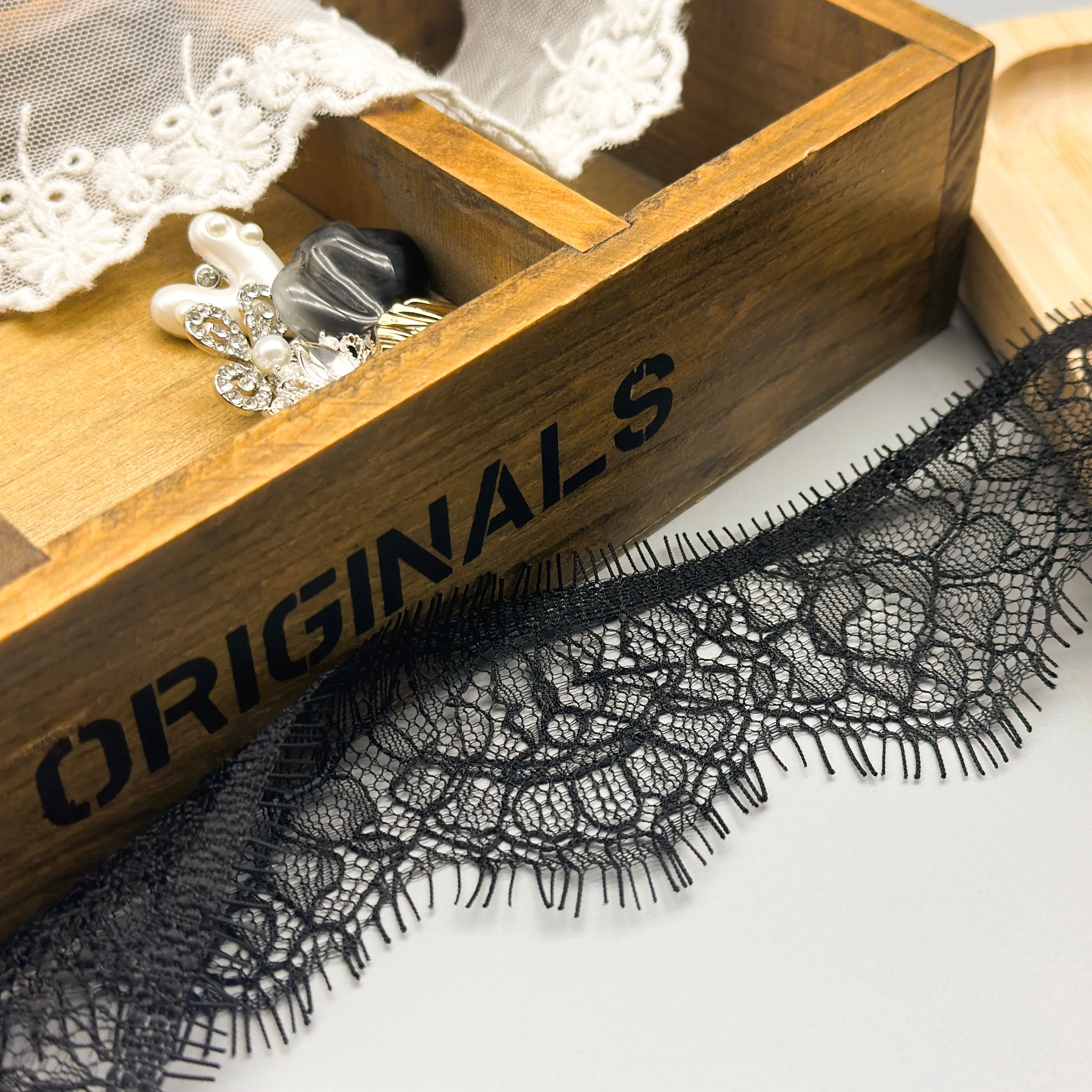 OEKO-TEX Certified Water soluble Lace NFA76A561A