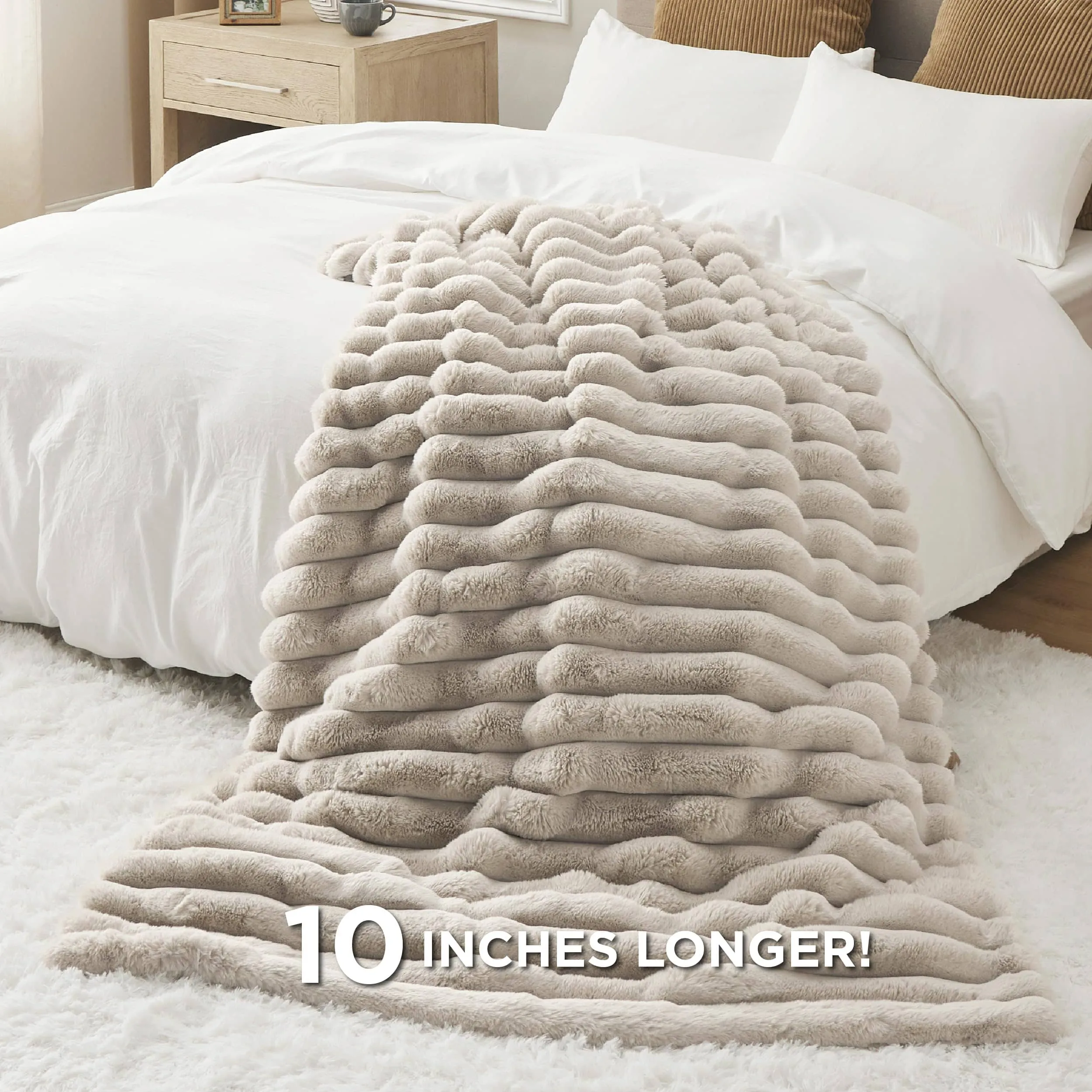 Plush Stripe Blanket