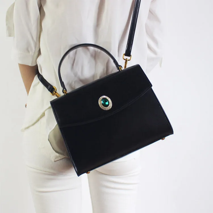 Stylish Womens Black Shoulder Handbag Designer Crossbody Bag For Women